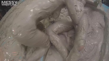 Messy Wrestling: Scary In Satin! Business Babes Rip Each Other Up In The Mud! Screencap 61 on www.sinx.com