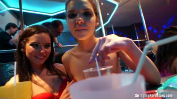 Making Fuck Buddies In The Club Part 6 - Lesbo Cam Screencap 42 on www.sinx.com