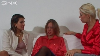 Lesbian Pussy Licking And Piss Shower Threesome Screencap 1 on www.sinx.com