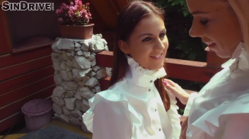 Botanic Babe Banging: A Lesson in Biology Turns Into A Lesson In Lesbian Love - Sweet Great Outdoors Screencap 16 on www.sinx.com