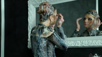 Double-Teaming Her Cum Covered Self Screencap 103 on www.sinx.com