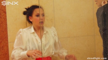 Wet And Messy Catfight Ends In Ripped Clothes Screencap 27 on www.sinx.com