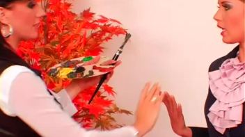 Smearing Paint All Over Each Other Screencap 21 on www.sinx.com