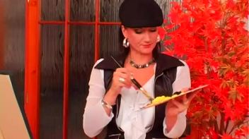 Smearing Paint All Over Each Other Screencap 3 on www.sinx.com