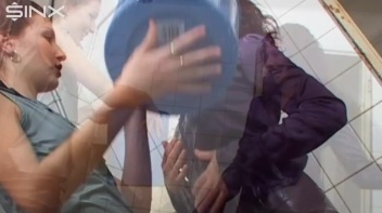 Two European Babes Enjoy Showering Together Screencap 42 on www.sinx.com