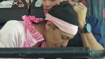 Pigtailed Cutie Sucks Cock On A Public Bus Screencap 17 on www.sinx.com