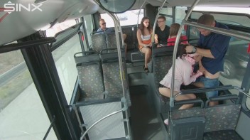 Pigtailed Cutie Sucks Cock On A Public Bus Screencap 36 on www.sinx.com