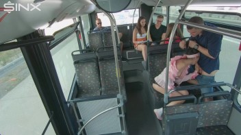 Pigtailed Cutie Sucks Cock On A Public Bus Screencap 44 on www.sinx.com