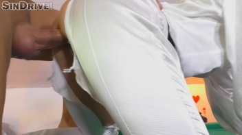 Rip 'Em Up!  All Holes Filled With Balls On This Pool Table! Screencap 16 on www.sinx.com