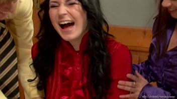 Adriana and Pepper's Pissy Party Screencap 24 on www.sinx.com