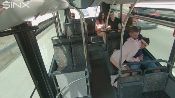 Pigtailed Cutie Sucks Cock On A Public Bus Screencap 26 on www.sinx.com