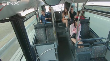 Pigtailed Cutie Sucks Cock On A Public Bus Screencap 56 on www.sinx.com