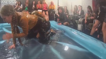Lost Footage Found! Hot Babes Battling 4 Fame - Slippin' In The Oil At 1/2 Price!! Action Cam Footage! Screencap 23 on www.sinx.com