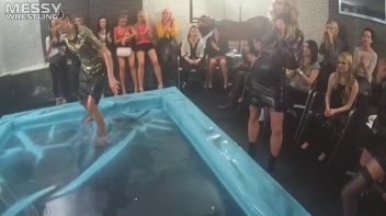 Lost Footage Found! Hot Babes Battling 4 Fame - Slippin' In The Oil At 1/2 Price!! Action Cam Footage! Screencap 33 on www.sinx.com