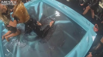Lost Footage Found! Hot Babes Battling 4 Fame - Slippin' In The Oil At 1/2 Price!! Action Cam Footage! Screencap 7 on www.sinx.com