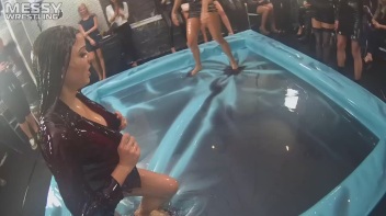 Lost Footage Found! Hot Babes Battling 4 Fame - Slippin' In The Oil At 1/2 Price!! Action Cam Footage! Screencap 70 on www.sinx.com
