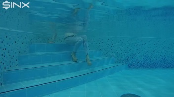 Fully Clothed Swimming For High Heeled Babe Screencap 40 on www.sinx.com