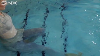 Fully Clothed Swimming For High Heeled Babe Screencap 41 on www.sinx.com
