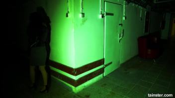 Piss, spit and sex in the elevator Screencap 5 on www.sinx.com