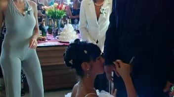 Wedding Celebration Part 1 - Cam 1 Screencap 9 on www.sinx.com