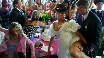 Wedding Celebration Part 1 - Cam 1 Screencap 36 on www.sinx.com