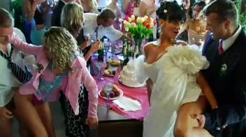 Wedding Celebration Part 1 - Cam 1 Screencap 37 on www.sinx.com