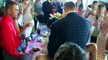 Wedding Celebration Part 1 - Cam 1 Screencap 46 on www.sinx.com
