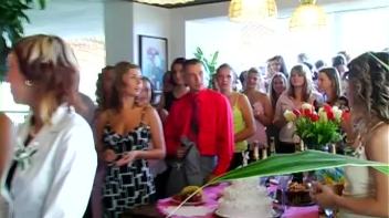 Wedding Celebration Part 1 - Cam 1 Screencap 6 on www.sinx.com