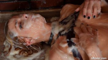 Redhead Kristina is taking a juicy cum break Screencap 100 on www.sinx.com