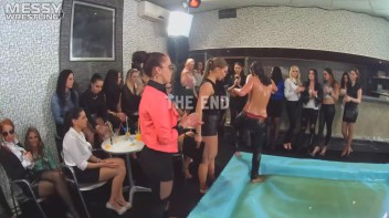 Messy Wrestling: Dirty Up Some Denim And Rip Shirts Through To The Tits! Screencap 71 on www.sinx.com