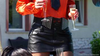 High Society Champagne Loving Piss Lesbos Screencap 6 on www.sinx.com