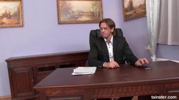 Fully clothed fuck at the office Screencap 3 on www.sinx.com