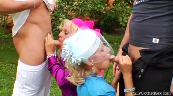 Unclogging The Pussy Pipes In Fully Clothed Glory Screencap 25 on www.sinx.com