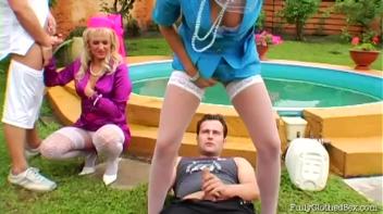 Unclogging The Pussy Pipes In Fully Clothed Glory Screencap 33 on www.sinx.com
