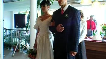 Wedding Celebration Part 1 - Cam 3 Screencap 3 on www.sinx.com