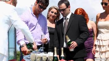 The Bi Reception Part 1 Screencap 5 on www.sinx.com