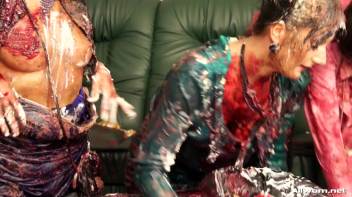 When The Guests Become The Birthday Cake... Screencap 65 on www.sinx.com