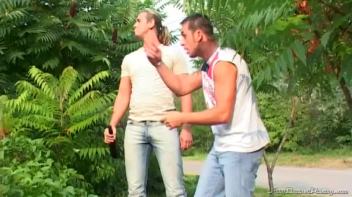 Backyard Masturbation With Piss In The Mix Screencap 19 on www.sinx.com