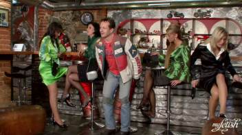 Empty Bar Sets The Scene For These Lesbos! Screencap 118 on www.sinx.com