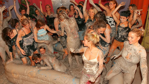 Latest deal - Mudslinging Eurobabes