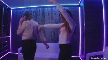 Busty Babes Wet Dance-Off Screencap 70 on www.sinx.com