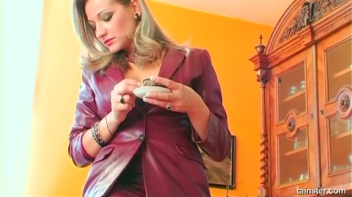 Blonde Domme Humiliates His Ass Screencap 26 on www.sinx.com