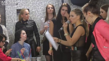 Messy Wrestling: Shiny, Slimy, And Ready To Rumble In Oil! Dunk This Bitch & Tear Her Clothes!!! Screencap 2 on www.sinx.com