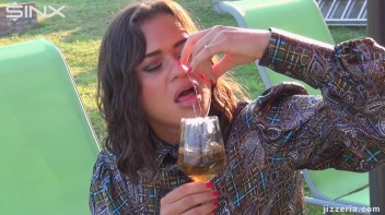 Saturday's Are For Champagne And Cum Play Screencap 33 on www.sinx.com
