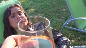 Saturday's Are For Champagne And Cum Play Screencap 1 on www.sinx.com