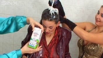 Milky Wet And Messy Fun For Three Babes Screencap 3 on www.sinx.com