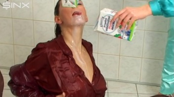 Milky Wet And Messy Fun For Three Babes Screencap 30 on www.sinx.com