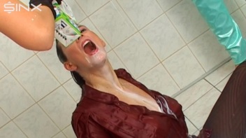 Milky Wet And Messy Fun For Three Babes Screencap 31 on www.sinx.com