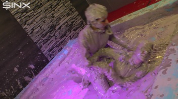 Mud Wrestling Catfight For Teacher And Schoolgirl Screencap 46 on www.sinx.com