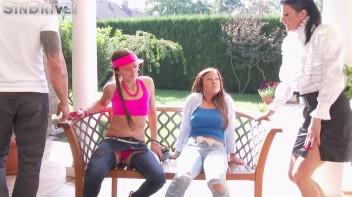 Mess With Queen Bee Celine And Prepare For Some Hardcore Pissin' And Rippin' Screencap 43 on www.sinx.com